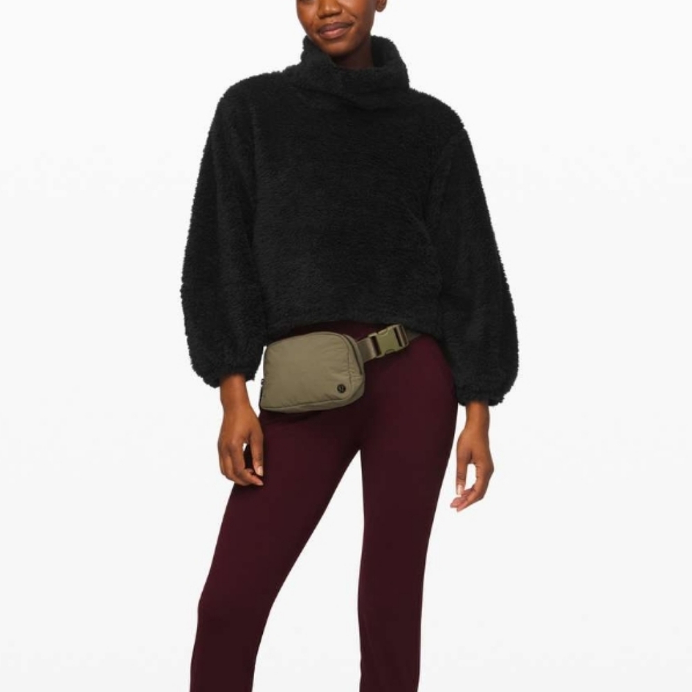 Lululemon Warmth Restore Sherpa Pullover Black